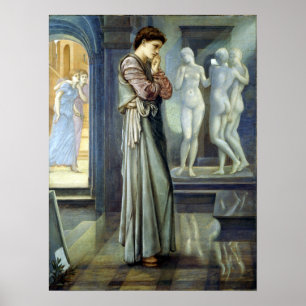 Poster Edward Burne-Jones Pygmalion