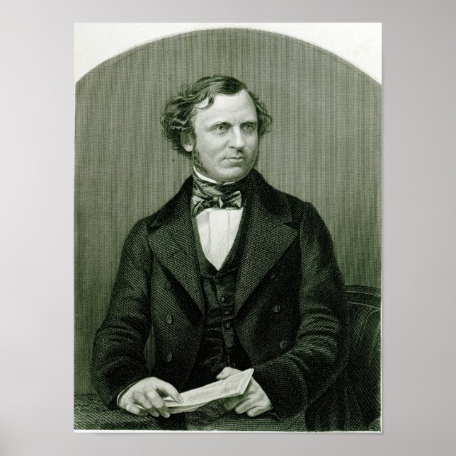 Póster Edward Henry Smith Stanley, Lord Stanley (Frente)