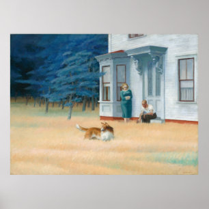 Poster Edward Hopper Cape Cod Evening