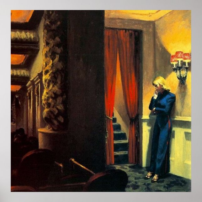 POSTER EDWARD HOPPER DO FILME DE NOVA YORK (Frente)