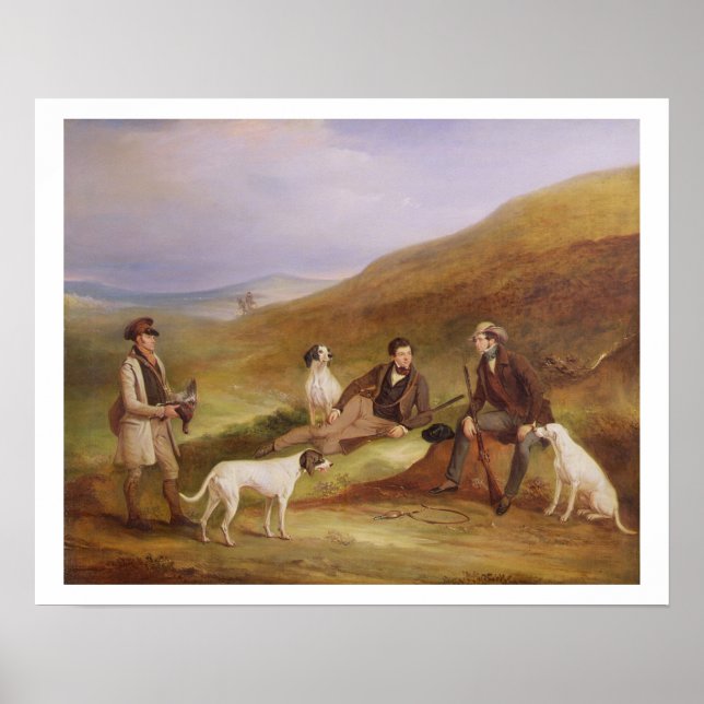 Póster Edward Horner Reynard e seu irmão, George, Gro (Frente)