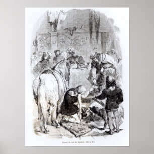 Póster Edward II e o Minstrel