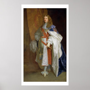 Poster Edward Montagu, ø conde do sanduíche, c.1660-65