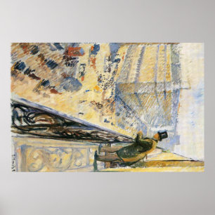 Póster Edward Munch a pintura da arte