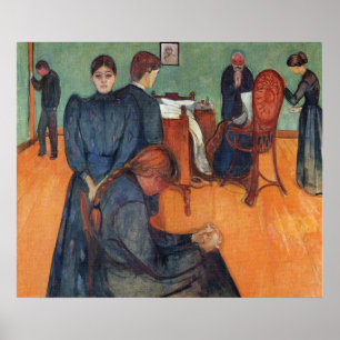 Poster Edward Munch a pintura da arte