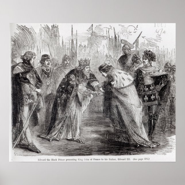 Poster Edward o Príncipe Negro (Frente)