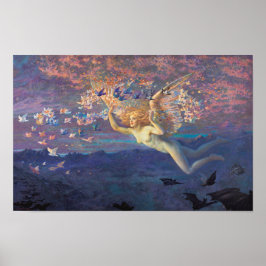 Poster Edward Robert Hughes Wings da manhã CC1055