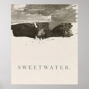 Poster Edward Ruscha - Água Doce - 1959