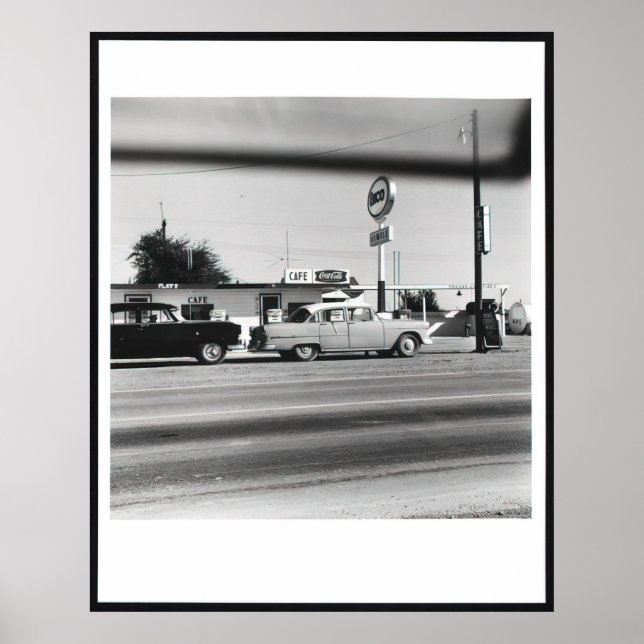 Poster Edward Ruscha - Enco - Conway, Texas (de Five Vi (Frente)
