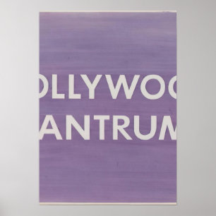 Poster Edward Ruscha - Hollywood Tantrum - 1979