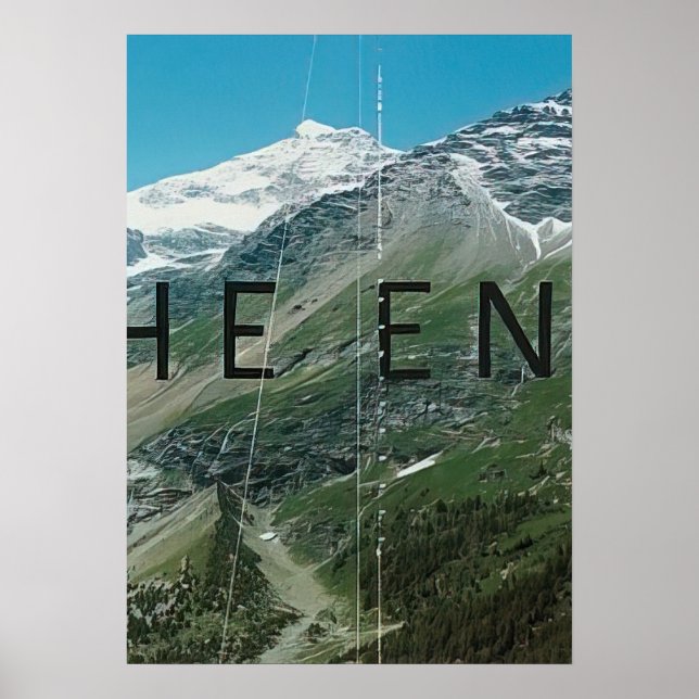 Poster Edward Ruscha - O Fim #87 - 2010 (Frente)