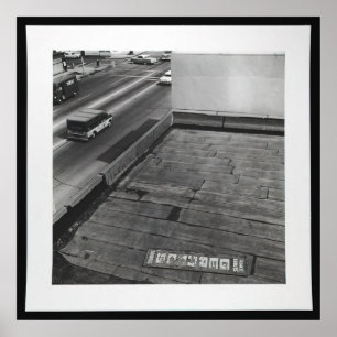 Poster Edward Ruscha - Rooftop (Rooftops Series #2) - Pop