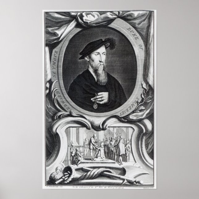 Poster Edward Seymour, 1rua Duque de Somerset (Frente)