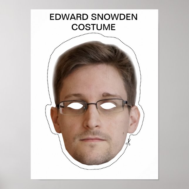 Poster Edward Snowden Costume (Frente)