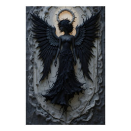 Póster Eethal Angel Silhouette