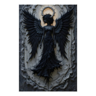 Póster Eethal Angel Silhouette
