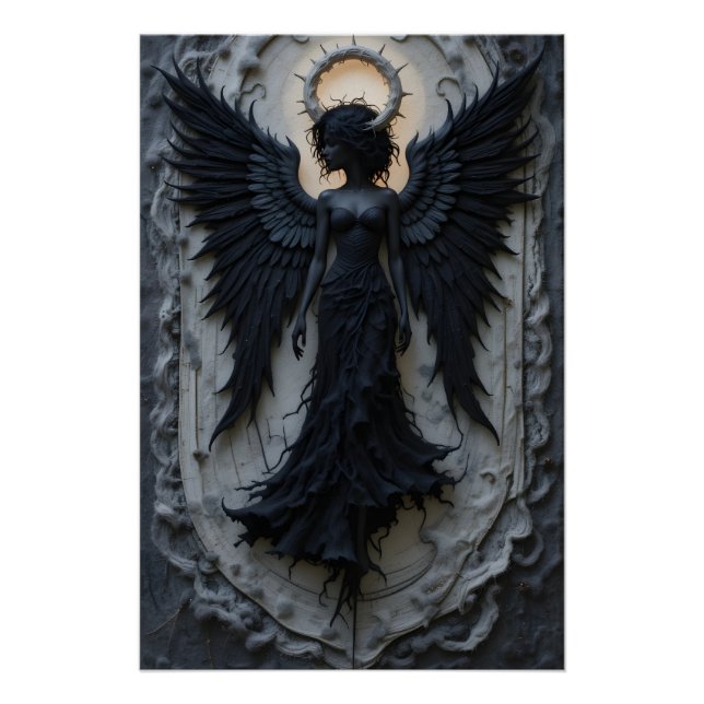 Póster Eethal Angel Silhouette (Frente)