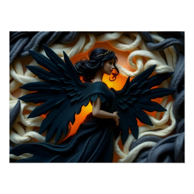 Póster Eethal Felt Angel (Frente)