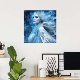 Poster Eethal Frozen Snow Queen Fantasy Art