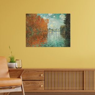 Poster Efeito de Outono em Argenteuil por Monet,