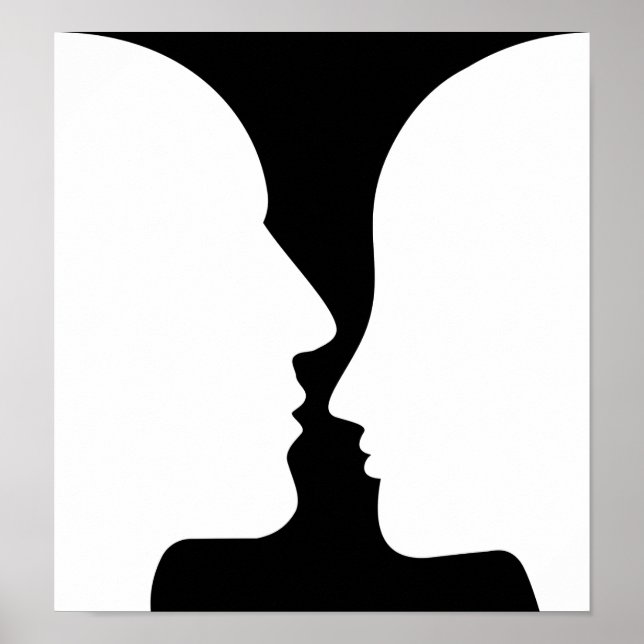 Poster Efeito ótico (Frente)