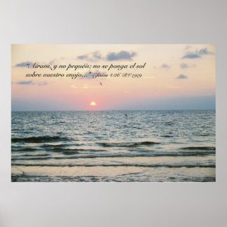 Póster Efesios 4:26