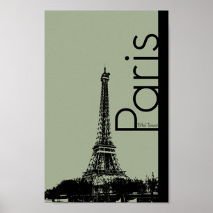 Póster effeltower-Paris
