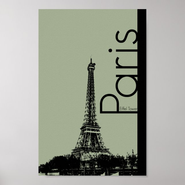 Póster effeltower-paris (Frente)
