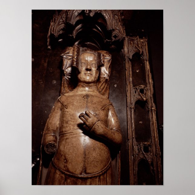 Póster Effigy da Philippa de Hainault (Frente)
