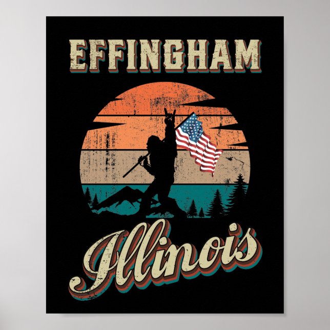 Poster Effingham Illinois (Frente)