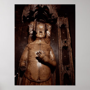 Póster Efígie de Philippa de Hainault