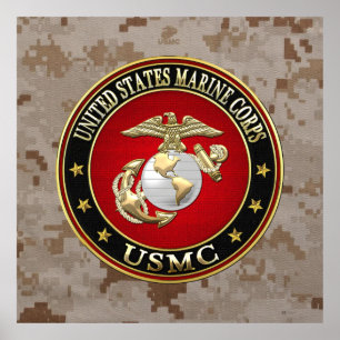 Poster EGA do USMC [edição especial] [3D]