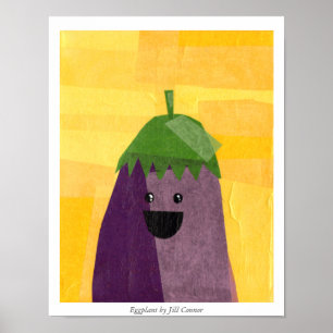 Póster EggPlant por Jill Connor