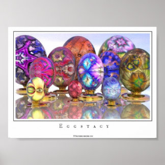 Póster Eggstacy