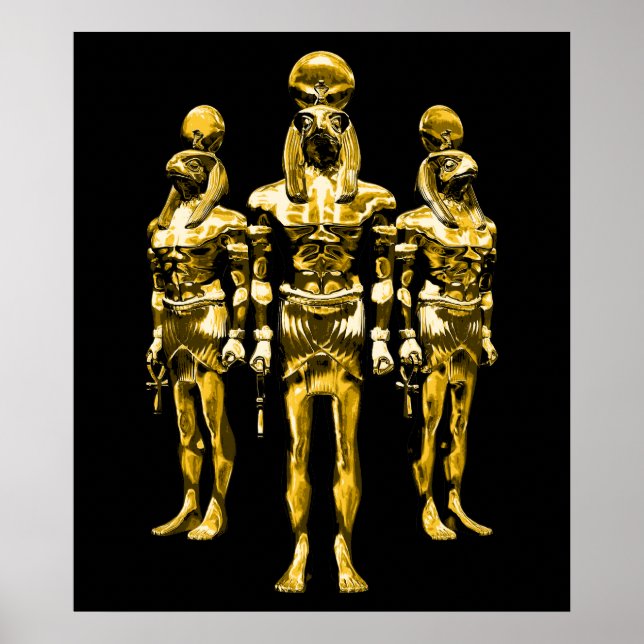 Póster Egípcio Deus Horus (Frente)