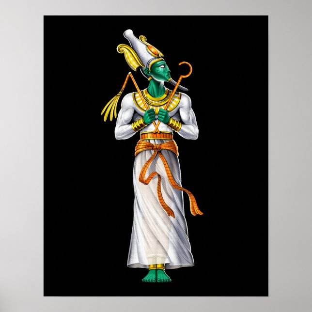 Poster Egípcio Deus Osiris (Frente)