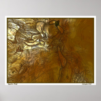 Póster Egípcio Motif