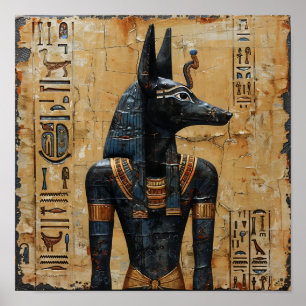 Poster Egípcios Anubis