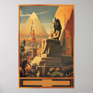 Poster Egito Antigo Explore o Egito