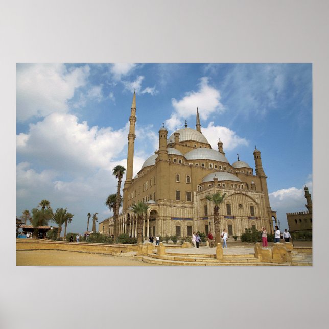 Póster Egito, Cairo, Cidadela, Mesquita de Muhammad Ali 2 (Frente)