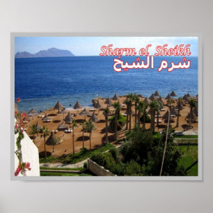 Poster Egito - Mar Vermelho - Sharm el Sheikh
