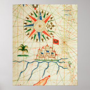 Poster Egito, Rio Nilo e Cairo