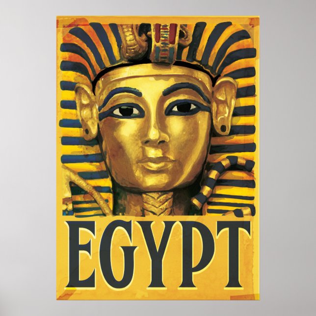 Póster Egito - Tutankhamun (Frente)