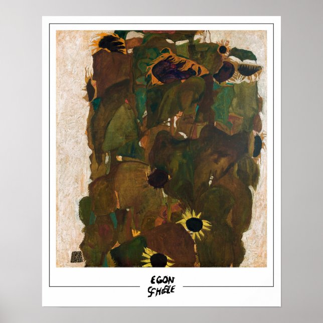 Poster Egon Schiele Arte Fina #123 (Frente)