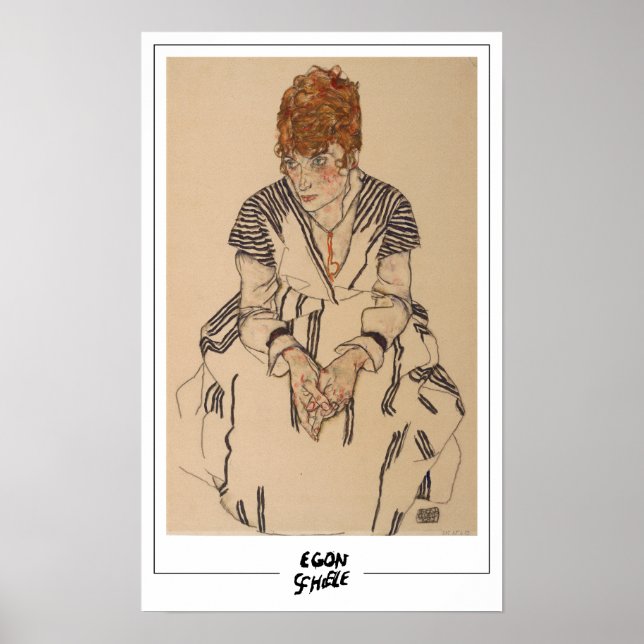 Poster Egon Schiele Fine Art #234 (Frente)