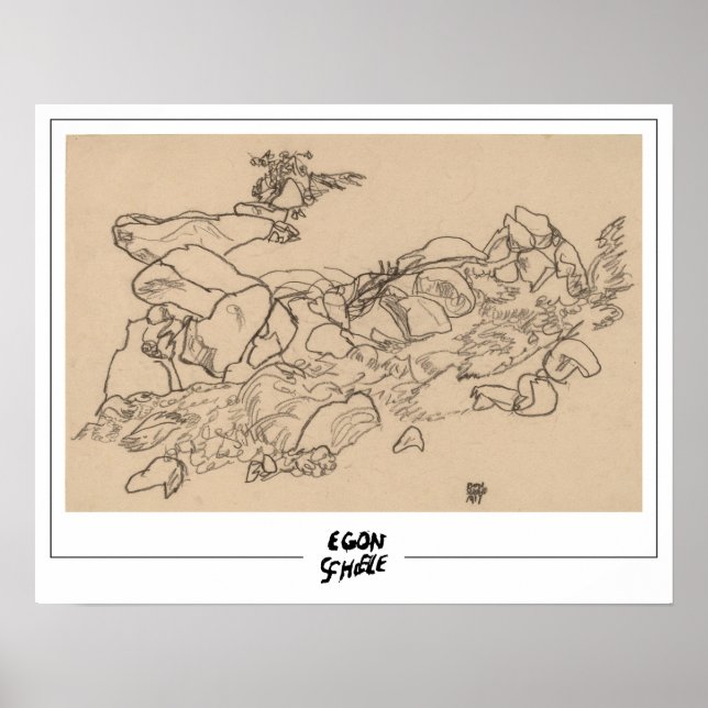 Poster Egon Schiele Fine Art #560-2 (Frente)