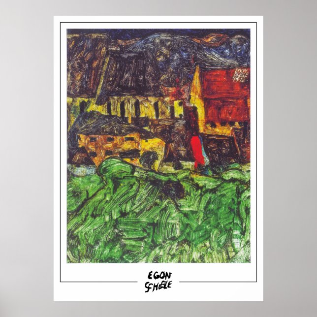 Poster Egon Schiele Fine Art nº 5 (Frente)