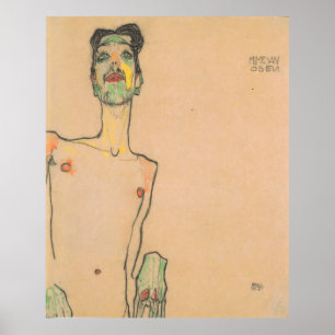 Poster Egon Schiele mime van solte
