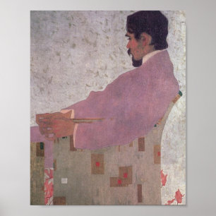 Poster Egon Schiele Retrato Do Pintor Anton Peschka