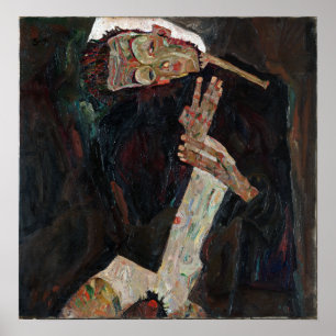 Poster Egon Schiele The Lyricist
